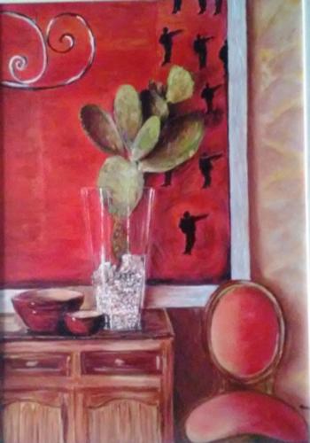 Mari Clemente Interno rosso Olio - 50X35